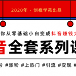 抖音新号养号秘籍，你不知道的抖音新号最快上热门技巧,全套视频教程学习资料通过百度云网盘下载